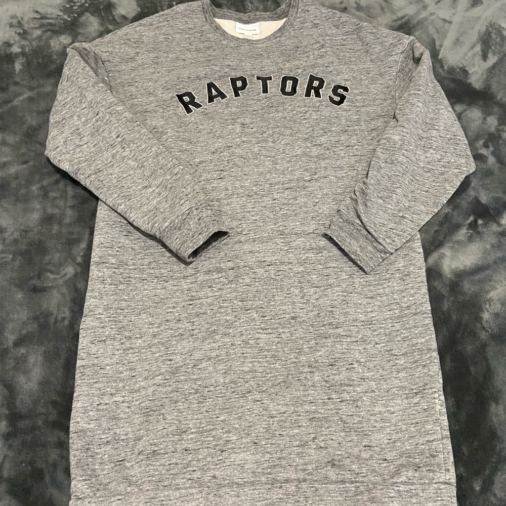Frank and Oak x NBA Raptors sweater dress
